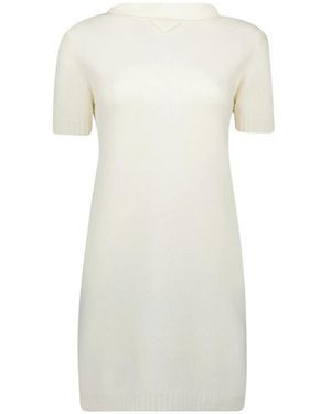 Prada Knitted Dresses - White