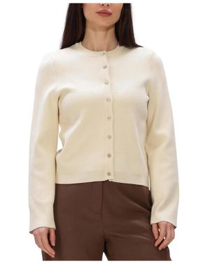 Y.A.S Y.A. ,Truien & Vesten ,Linnen Yaseena Ls Knit Cardigan - Naturel
