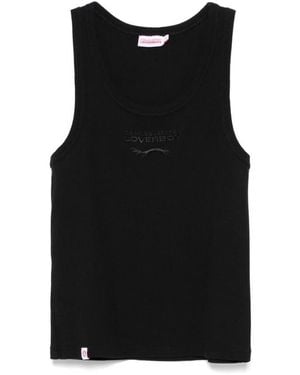Loverboy by Charles Jeffrey Sleeveless Tops - Black