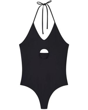 Coperni Window Swimsuit - Black