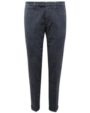 BRIGLIA Slim-Fit Trousers - Blue