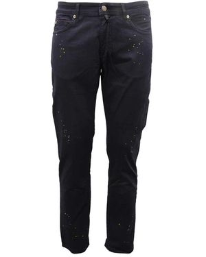 BRIGLIA Jeans ,Blauw ,Blauwe Ribot-C Broek Met Zakken