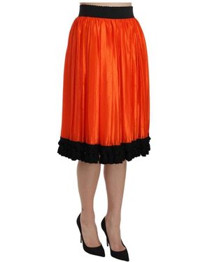 Dolce & Gabbana Midi Skirts - Red