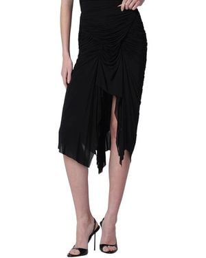 Francesco Murano Midi Skirts - Black
