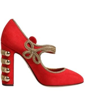 Dolce & Gabbana Court Shoes - Red