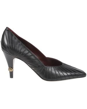 Versace Court Shoes - Black
