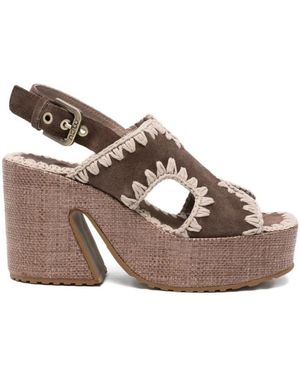 Mou High Heel Sandalen - Grau