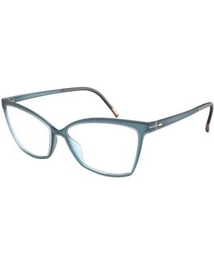 Silhouette Glasses - Blue