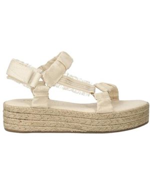 EMU Evans Flatform Sandale - Weiß