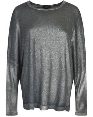 Avant Toi Round-Neck Knitwear - Grey