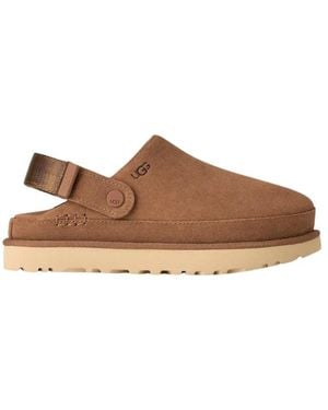 UGG Goldenstar Plateau Clog - Braun