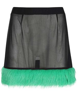 Heron Preston Short Skirts - Verde