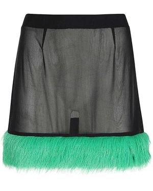 Heron Preston Short Skirts - Verde