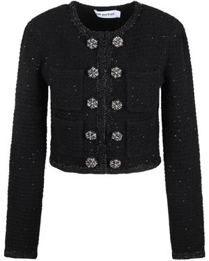 Self-Portrait Cardigans - Black