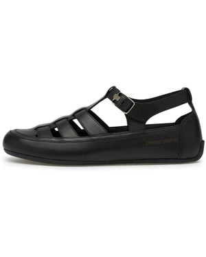 Candice Cooper Flat Sandals - Black