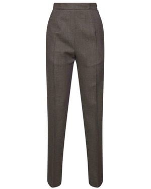 MM6 by Maison Martin Margiela Slim-Fit Trousers - Grijs