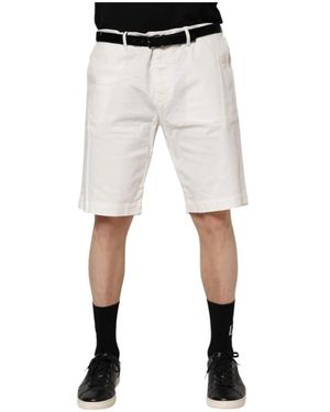 Dolce & Gabbana Belted Chino Shorts - Natural