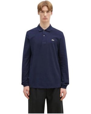 Lacoste Tops ,Blauw ,Katoen L.12.12 Long Sleeve Polo