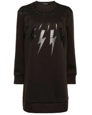 Neil Barrett Short Dresses - Black