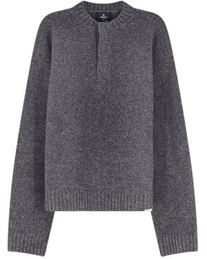 Represent Round-Neck Knitwear - Grey