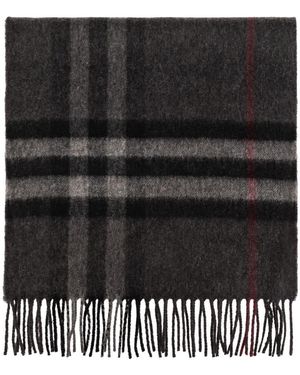 Burberry Winter Scarves - Black