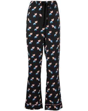 Diane von Furstenberg Wide Trousers - Nero