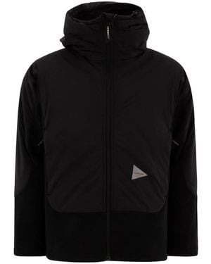 and wander Winter Jackets - Black