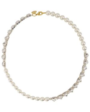 Simone Rocha Accessoires ,Quartet & Hart Ketting - Metallic