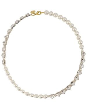 Simone Rocha Accessoires ,Quartet & Hart Ketting - Metallic
