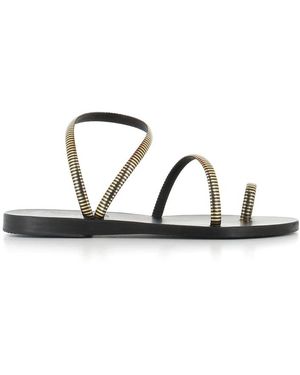 Ancient Greek Sandals Flat Sandals - Yellow