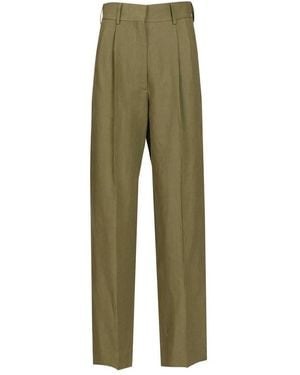 Blazé Milano Straight Trousers - Verde