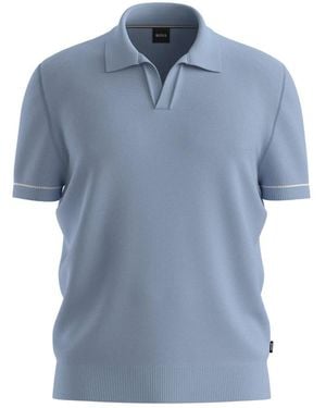 HUGO Tops ,Blauw ,Katoen H-Narciso Polo