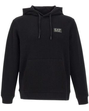 EA7 Hoodies - Bleu