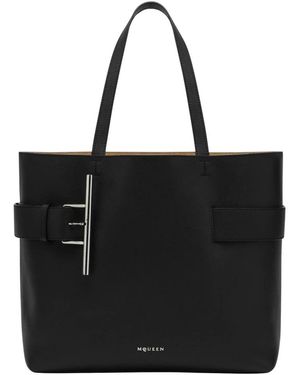 McQueen Tote Bags - Black