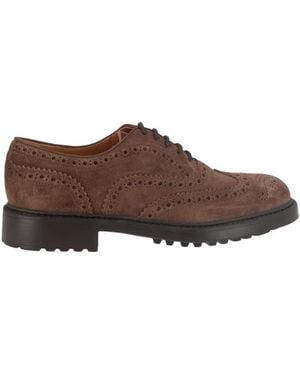 Doucal's Laced Shoes - Marron