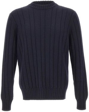 FILIPPO DE LAURENTIIS Round-Neck Knitwear - Azul