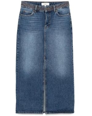 Ba&sh Denim Skirts - Blue