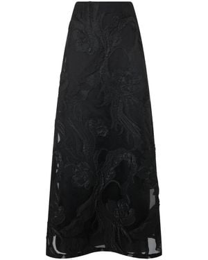 Alberta Ferretti Maxi Skirts - Nero