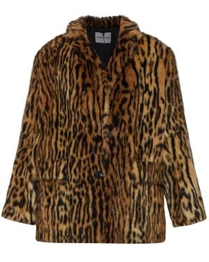 Stand Studio Faux Fur & Shearling Jackets - Marrone