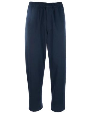 Prada Broeken ,Blauw ,Katoen Cotton Pants
