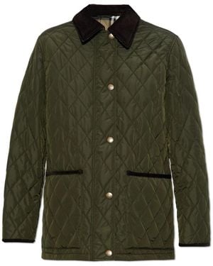 Burberry Gesteppte Jacke Broadway - Grün