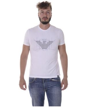 Armani Jeans T-Shirts - Purple