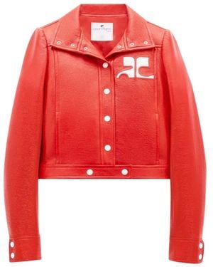Courreges Light Jackets - Red