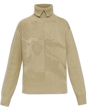 Burberry Cashmere Knitwear - Natural