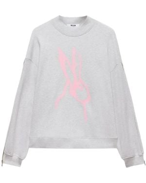 MSGM Sweatshirts - Blanco