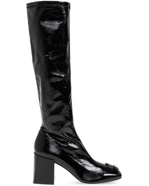 Courreges Heeled Boots - Negro