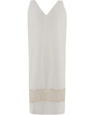 Carven Midi Dresses - White