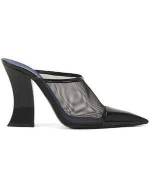 Lanvin Heeled Mules - Gris