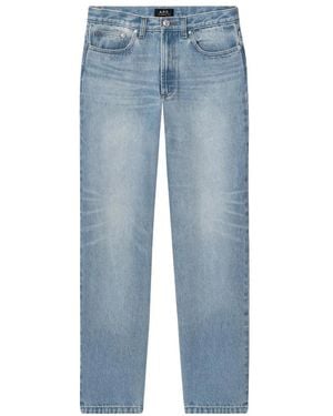 A.P.C. Straight Jeans - Bleu