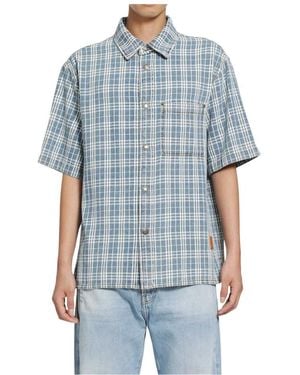 Burberry Overhemden ,Blauw ,Denim Denim Shirts